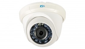 Купольная камера видеонаблюдения с ИК-подсветкой RVi-C311B (3.6 мм)